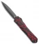 Heretic Knives Manticore-X D/E OTF Black w/ Red Splash (3.75" DLC)