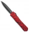 Heretic Knives Manticore-X D/E OTF Red w/ Black Splash (3.75" DLC)