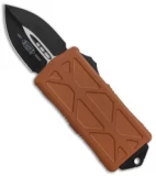 Microtech Exocet Dagger CA Legal OTF Automatic Knife Tan (1.9" Black) 157-1TA