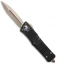 Microtech Combat Troodon D/E OTF Knife Black (3.8" Bronze) 142-13