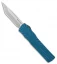 Brian Tighe & Friends Small Twist Tighe Tanto OTF Knife Blue (2.75" Satin)