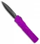Brian Tighe & Friends Small Twist Tighe D/E OTF Knife Purple (2.75" Black DLC)