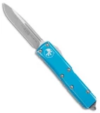 Microtech UTX-85 S/E OTF Automatic Knife Distressed Turquoise (3.125" Stonewash)