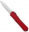 Heretic Knives Manticore-X  Plain/Serrated OTF Knife Red (3.75" SW)