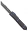 Microtech Ultratech Hellhound Tanto OTF Knife CF+ Ti Hardware (3.4" Damascus)