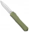 Heretic Knives Manticore-X Recurve OTF Knife OD Green (3.75" Stonewash)