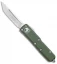 Microtech UTX-85 T/E OTF Automatic Knife OD Green (3.125" Satin Serr) 233-5OD