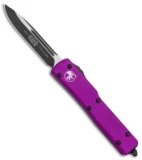 Microtech UTX-70 S/E OTF Automatic Knife Violet (2.4" Black) 148-1VI