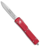 Microtech UTX-70 D/A OTF S/E Automatic Knife Red (2.4" Stonewash)