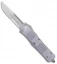 Microtech Combat Troodon S/E OTF Automatic Knife Gray (3.8" Stonewash Serr)