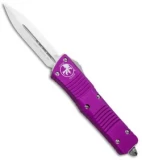 Microtech Combat Troodon D/E OTF Automatic Knife Violet (3.8" Satin)