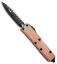 Microtech UTX-85 D/E OTF Automatic Knife Copper (3.125" Serrated) 232-3CP