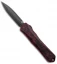 Heretic Knives Manticore-X Double Edge OTF Breakthrough Red (3.75" Black)