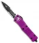 Microtech Troodon OTF D/E Automatic Knife Violet (3" Black Serr)