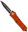 Microtech Troodon D/E OTF Automatic Knife Orange ( 3" Black ) 138-1OR