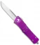 Microtech Troodon S/E OTF Automatic Knife Violet (3" Satin)