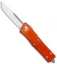 Microtech Troodon S/E OTF Automatic Knife Orange (3.8" Satin) 139-4OR