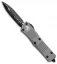 Microtech Troodon D/E OTF Automatic Knife Gray (3" Black)