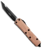 Microtech UTX-85 T/E OTF Automatic Knife Copper (3.125" Black) 233-1CP