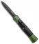 AKC 007 Concord OTF Automatic Dagger Knife Green/Black (2.75" Black)