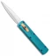 D Rocket Designs Zulu Spear D/A OTF Automatic Knife Green/Copper (2.8" Satin)