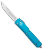 Microtech Ultratech T/E OTF Automatic Knife Turquoise CC (3.4" Satin Serr)