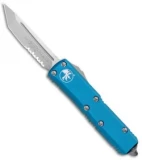 Microtech UTX-85 T/E OTF Automatic Knife Turquoise (3.125" Stonewash Serr)