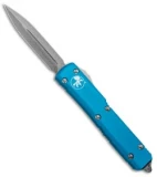 Microtech Ultratech D/E OTF Automatic Knife Turquoise CC (3.4" Apocalyptic)