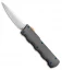 D Rocket Designs FIN D/A OTF Automatic Knife Gray (2.75" Satin)