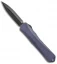 Heretic Knives Manticore-X Double Edge OTF Breakthrough Purple (3.75" Black)
