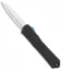 Heretic Knives Manticore-S Single Edge OTF Black (2.63" Hand-Ground)