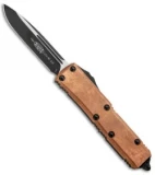 Microtech UTX-85 S/E OTF Automatic Knife Copper (3.125" Black)