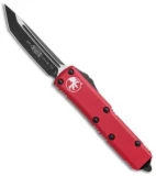 Microtech UTX-85 T/E OTF Automatic Knife Red (3.125" Black) 233-1RD