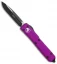 Microtech Ultratech Drop Point D/A OTF Automatic Knife Violet (3.4" Black)