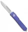 Microtech Ultratech S/E OTF Automatic Knife Purple (3.4" Stonewash Serr)