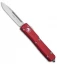 Microtech Ultratech S/E OTF Automatic Knife CC Red (3.4" Stonewash)