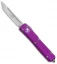Microtech Ultratech T/E OTF Automatic Knife Violet (3.4" Satin Serr) 123-5VI
