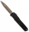 Microtech Cypher MK7 D/E OTF Automatic Knife Black/Tan (4" Tan) 242M-1TNB