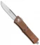 Microtech Troodon S/E OTF Automatic Knife Tan (3" Satin) 139-4 TA