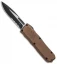 Guardian Tactical RECON-035 D/A OTF Knife Tan (3.3" Two-Tone Serr) 97212