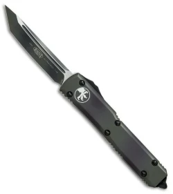 Microtech Ultratech T/E OTF Automatic Knife CC (3.4" Green Camo) 123-1GC