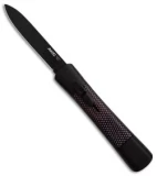 AKC Concord OTF Automatic Knife Sim Carbon Fiber (3.25" Black Flat)