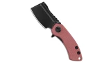 Kansept T3030M2 Liner Lock Knife Red Canvas Micarta