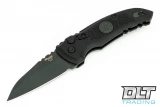 Hogue SIG A01 Microswitch Wharncliffe - Black G-10 - Grey Blade