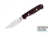 NWK Ajax - Satin Warwash - Maroon Linen - White Liners - 113 vs Hogue EX-F03 Clip Point - Tumbled Blade