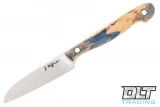 J. Hoffman Armagh Paring Knife - Dyed Oak vs Toor Tomahawk - Shadow Black