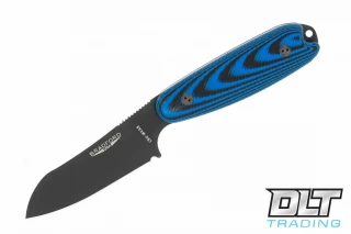 Bradford Guardian 3.5 Cru-Wear - 3D Black & Blue G-10 - Sheepsfoot - Black DLC