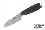 Pro-Tech SBR Fixed Blade - Black G-10 Handle - Satin Blade - Leather Sheath vs Bradford Guardian 3.5 Cru-Wear - Black G-10 - Sheepsfoot - Stonewashed