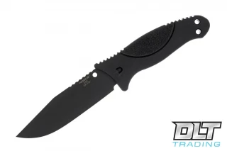 Hogue EX-F02 Clip Point - Black Polymer - Black Blade