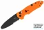 Hogue Trauma First Response Tool - Orange G-10 - Partially Serrated - Black Blade